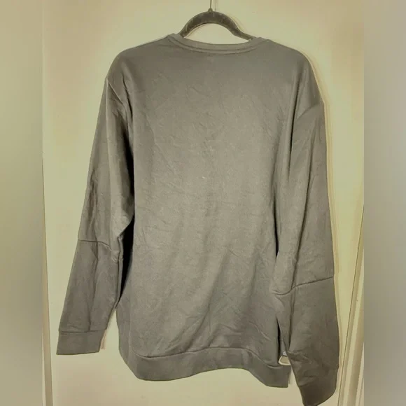 Adidas Black Crewneck Sweatshirt 3-Stripes NWT XL - Picture 3 of 6